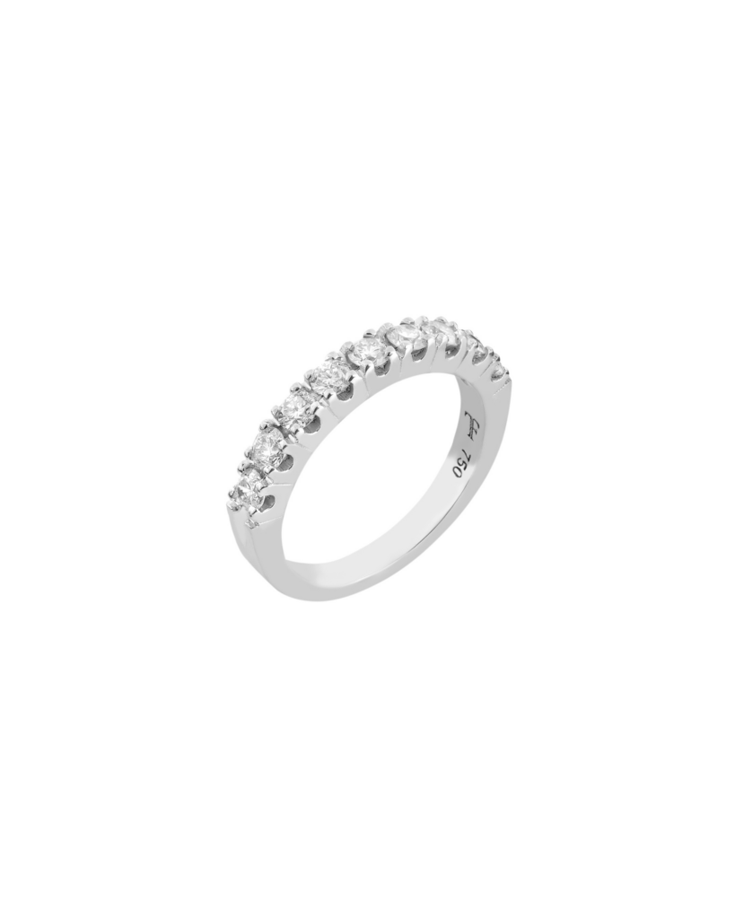 Meia Aliança | Diamantes